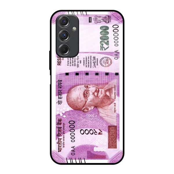 Stock Out Currency Glass Case for Samsung Galaxy F34 5G For Cheap