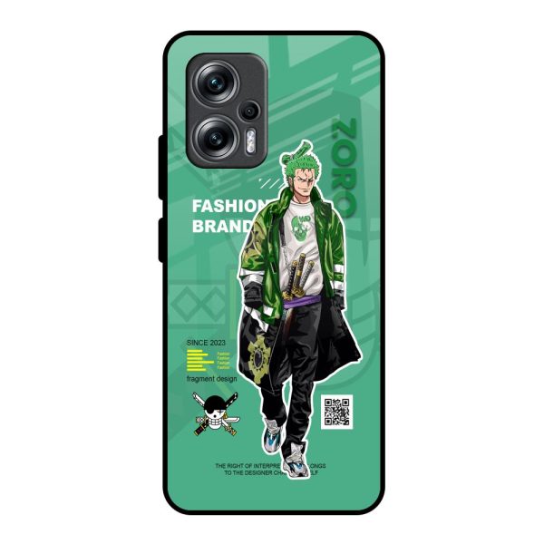 Zoro Bape Glass Case for Redmi K50i 5G Fashion