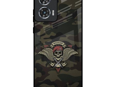 Army Warrior Glass Case for Motorola Edge 50 Fusion 5G For Discount