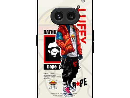 Bape Luffy Glass Case for Nothing Phone 2a Plus Online