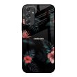 Tropical Art Flower Glass Case for Samsung Galaxy F34 5G on Sale