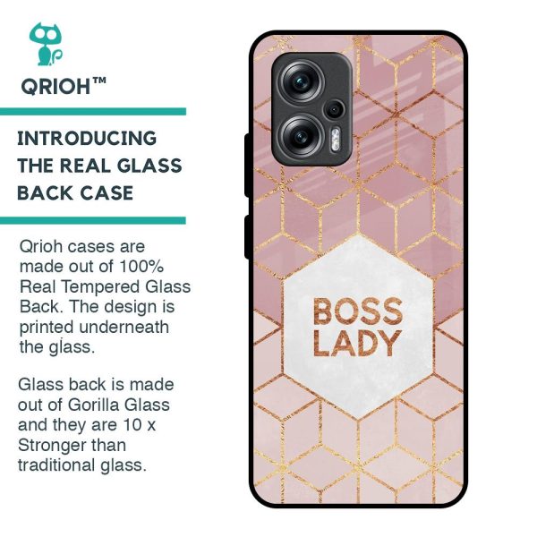 Boss Lady Glass Case for Redmi K50i 5G For Sale