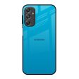 Blue Aqua Glass Case for Samsung Galaxy M34 5G For Cheap