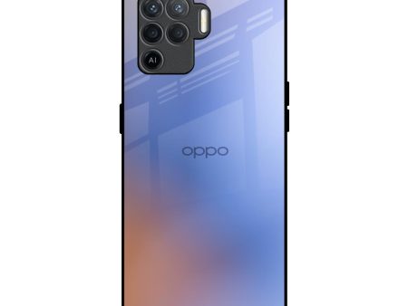 Blue Aura Glass Case for Oppo F19 Pro Sale