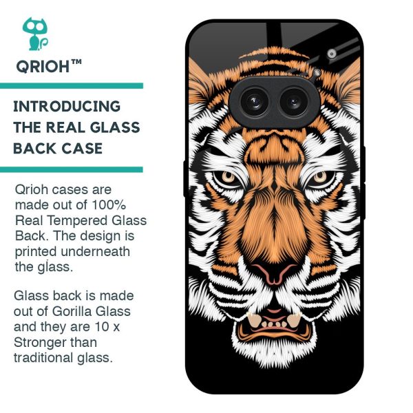 Angry Tiger Glass Case For Nothing Phone 2a 5G Supply