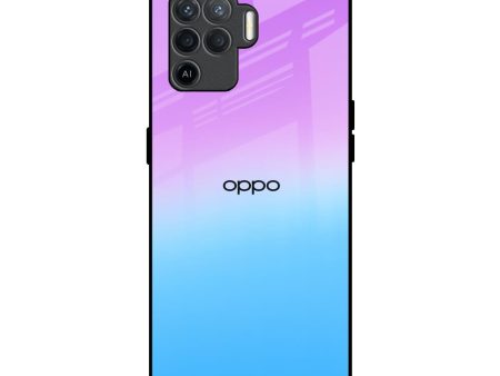 Unicorn Pattern Glass Case for Oppo F19 Pro Fashion