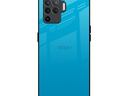 Blue Aqua Glass Case for Oppo F19 Pro Online