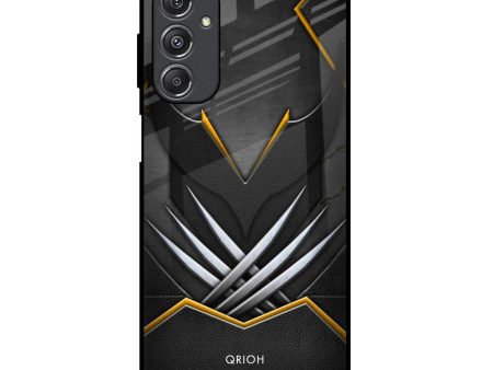 Black Warrior Glass Case for Samsung Galaxy M34 5G Online Hot Sale