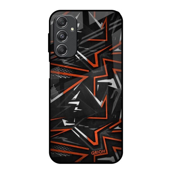 Vector Art Glass Case for Samsung Galaxy M34 5G Sale