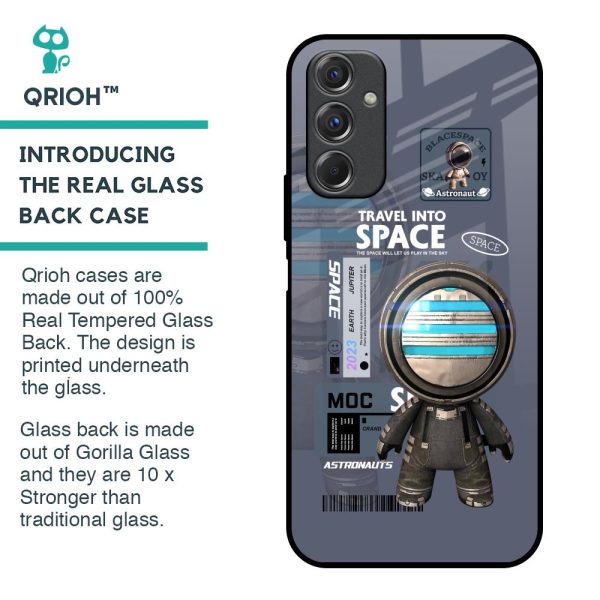 Space Travel Glass Case for Samsung Galaxy F34 5G Online Hot Sale