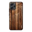 Timber Printed Glass Case for Redmi 12 Sale