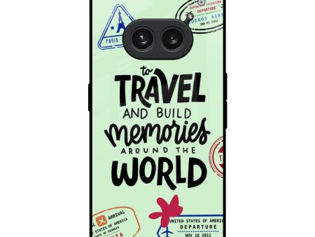 Travel Stamps Glass Case for Nothing Phone 2a Plus Sale