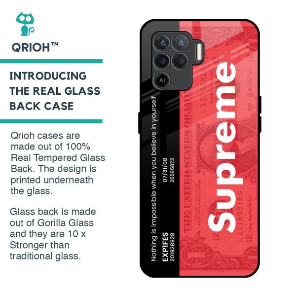 Supreme Ticket Glass Case for Oppo F19 Pro Online Hot Sale