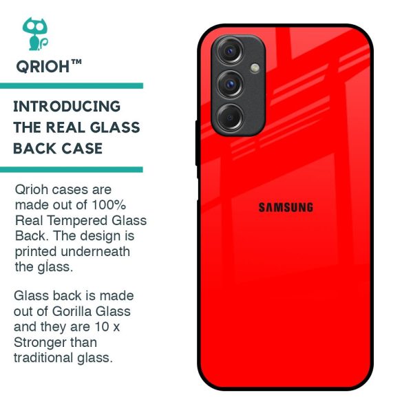 Blood Red Glass Case for Samsung Galaxy F34 5G Hot on Sale