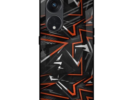 Vector Art Glass Case for Oppo Reno8T 5G Online