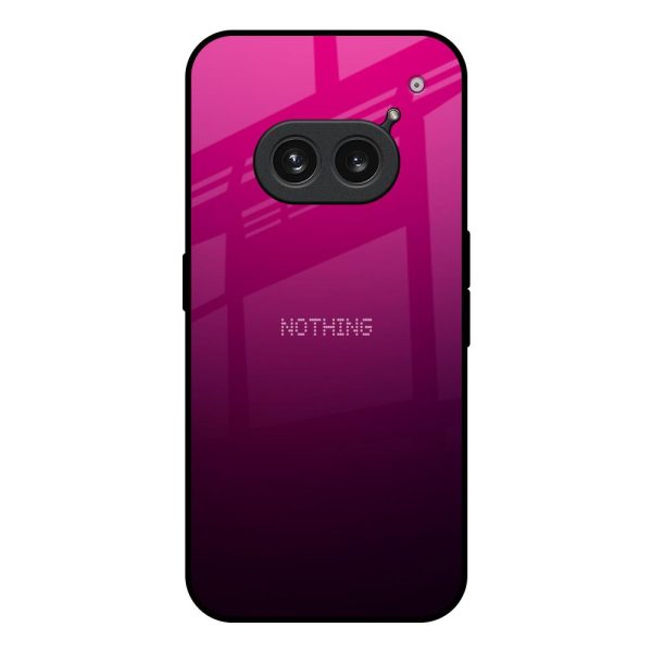 Purple Ombre Pattern Glass Case for Nothing Phone 2a 5G Online now