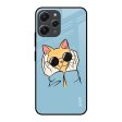 Adorable Cute Kitty Glass Case For Redmi 12 For Discount