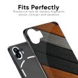 Tri Color Wood Glass Case for Nothing Phone 2a Plus Online now