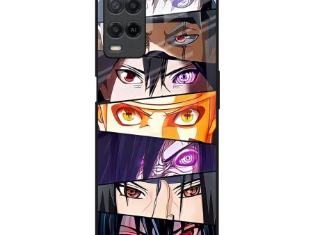 Anime Eyes Glass Case for Realme 8 For Sale