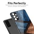 Wooden Tiles Glass Case for Oppo F19 Pro Online