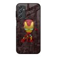 Angry Baby Super Hero Glass Case for Samsung Galaxy M34 5G For Sale