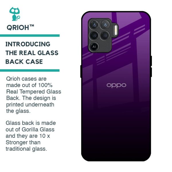 Harbor Royal Blue Glass Case For Oppo F19 Pro Supply