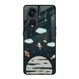 Astronaut Dream Glass Case For Oppo Reno8T 5G Fashion