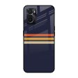 Tricolor Stripes Glass Case For Oppo A36 Online