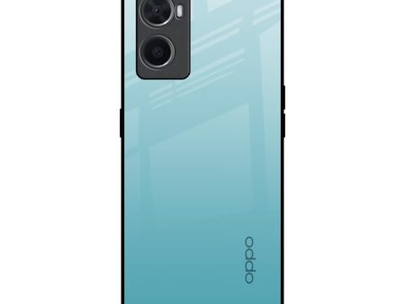 Arctic Blue Glass Case For Oppo A76 Cheap