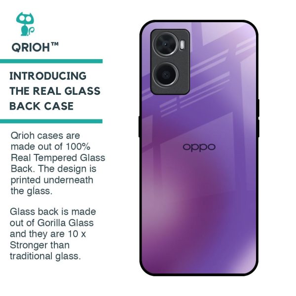 Ultraviolet Gradient Glass Case for Oppo A36 Hot on Sale