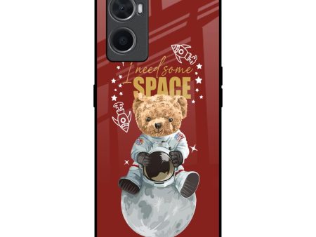 Astronaut Bear Glass Case for Oppo A96 Cheap