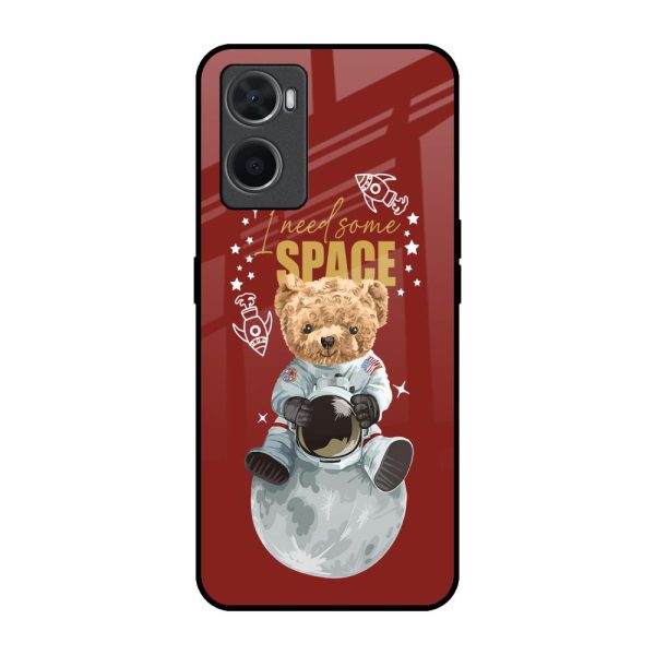 Astronaut Bear Glass Case for Oppo A96 Cheap