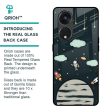 Astronaut Dream Glass Case For Oppo Reno8T 5G Fashion