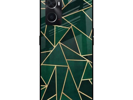 Abstract Green Glass Case For Oppo A36 Hot on Sale