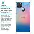 Blue & Pink Ombre Glass case for Realme C21Y For Sale