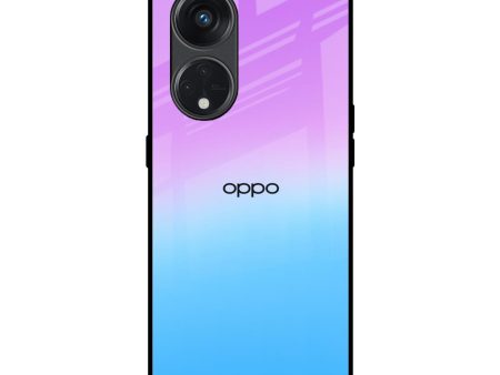 Unicorn Pattern Glass Case for Oppo Reno8T 5G For Sale