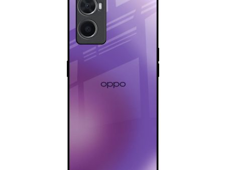 Ultraviolet Gradient Glass Case for Oppo A96 Online now