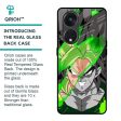 Anime Green Splash Glass Case for Oppo Reno8T 5G Cheap