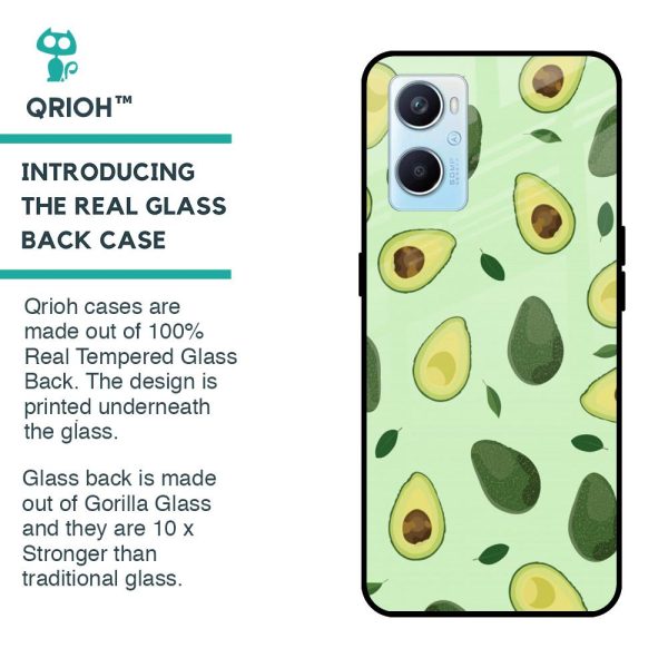 Avocado Green Glass Case For Oppo A96 Cheap