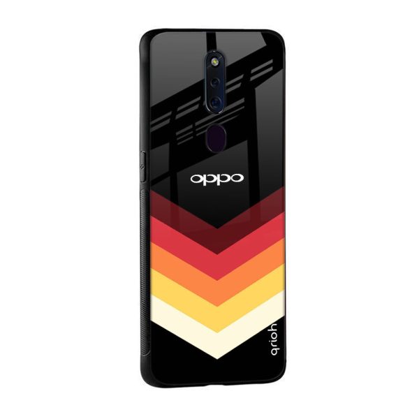 Abstract Arrow Pattern Glass Case For Oppo A96 For Discount