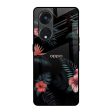 Tropical Art Flower Glass Case for Oppo Reno8T 5G Online Hot Sale