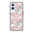 Balloon Unicorn Glass case for Oppo A96 Sale