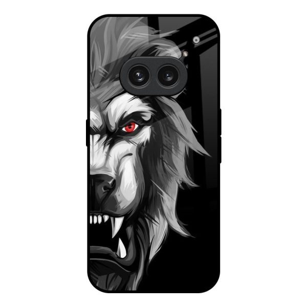 Wild Lion Glass Case for Nothing Phone 2a 5G Hot on Sale