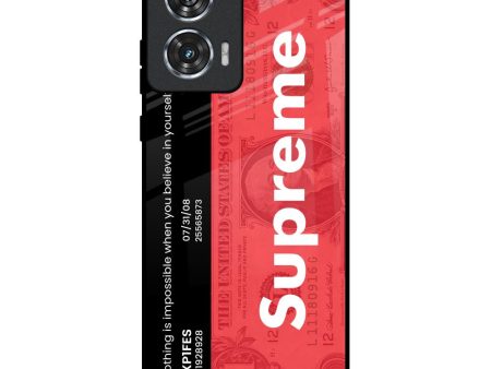 Supreme Ticket Glass Case for Motorola Edge 50 Fusion 5G Online Hot Sale