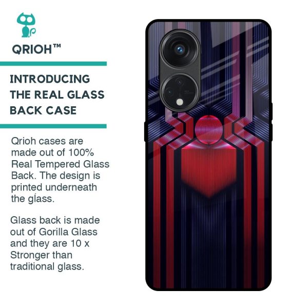 Super Art Logo Glass Case For Oppo Reno8T 5G Discount