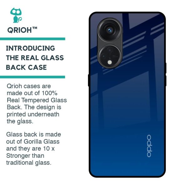 Very Blue Glass Case for Oppo Reno8T 5G Online Sale