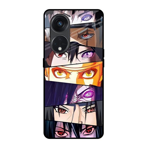 Anime Eyes Glass Case for Oppo Reno8T 5G Supply