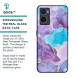 Alcohol ink Marble Glass Case for Oppo A96 Online Sale