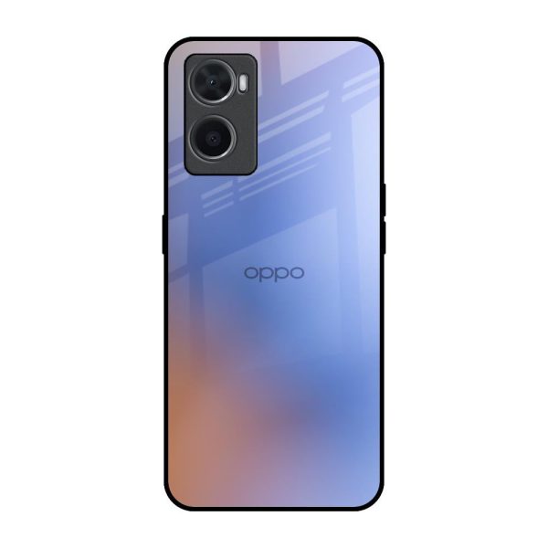 Blue Aura Glass Case for Oppo A36 Online Sale