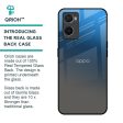 Blue Grey Ombre Glass Case for Oppo A96 Discount